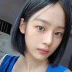 뉴진스 민지 단발<b>합성</b>한건데 진짜 개이쁘다