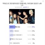 [모두드루와] <b>네이버</b> 걸그룹 대전 투표 결과