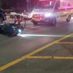오토바이 사고.10대 2명 <b>부상</b> 1명 뇌출혈