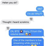 [방탄소년단] 헬렌 괜찮아?