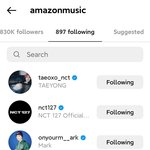 [NCT칠프] 오 <b>아마존</b> 뮤직 인스타공계가 애들이랑 우리 공계