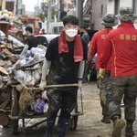 이준석 전 국민의힘 당 대표가 태풍 '힌남노' 피해복구 작업을 하고...