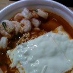 [19] 라면에 <b>새우</b> 왕창 넣기
