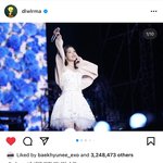 [모두드루와] <b>백현</b> 아이유 인스타 좋아요 눌렀네
