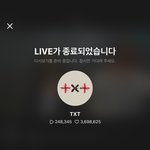 투바투 위버스라이브 시청자수랑 <b>하트수</b> 왜이래