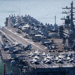 美 핵 항모 레이건함, 5년 만에 부산 입항