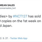 [NCT칠프] 우리 <b>일본</b>판매량 떴음 12만장