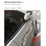 아빠차 살짝 긁었는데 어케하냐