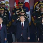 尹정부 첫 국군의날에 ‘핵 버금’ 괴물미사일 영상 공개