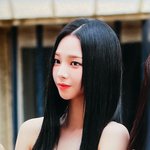 카리나 생머리..