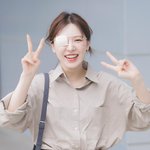 웬디 눈<b>안대</b> 눈 다래끼 생김
