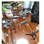 빡치면 피규어 박살내는 와이프