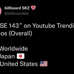 [스키즈] 유.툽 전세계 트렌딩 #1위~!