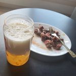 스테이크에 맥주