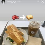 [군대] 정구기 샌드위치 <b>복싱</b>쌤이랑 같이 먹은 듯