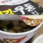 얘<b>두라</b>컵라면끓임