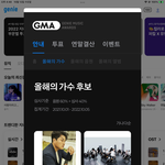 <b>지니</b>뮤직어워드 대상후보 뜸