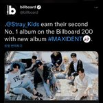 [스키즈] <b>SKZ</b> 빌|보드 탑200 두번째 1위‼️