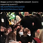 에스파 블랙핑크 콘서트 간거야?