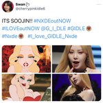 (여자)아이들 <b>수진</b> nxde 뮤비 그림