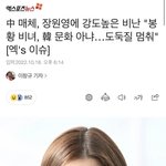 근데 장원영 중국인이라고 <b>짱깨</b>들 나대는데