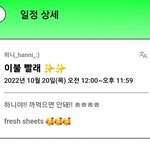 [뉴진스] 하니 포닝 <b>일정</b> 업데이트