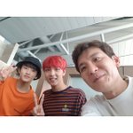 마크랑 해찬 이거 어떻게 <b>탄생</b>하게 된 사진이지