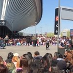 어제자 난리난 방탄진 아르헨티나 공항 현장