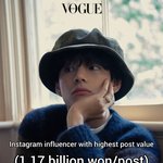 ‘가장 영향력 있는 인플루언서’ <b>BTS</b> 뷔...저스틴 비버 제쳐