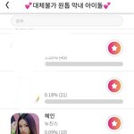 [뉴진스] <b>혜인이</b> 투표!