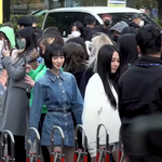 앨리스(ALICE), '뮤직뱅크' 출근길··· '앗! <b>아찔</b>하네'