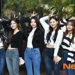 걸그룹 첫사랑 불후의명곡 <b>녹화</b> 참여 출근길 사진 제공 뉴스엔