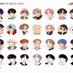 방탄 캐릭터 ㅋㅋ
