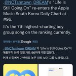 [NCT드림] 아니 여러 차트에 <b>재진입</b>하는거보니까