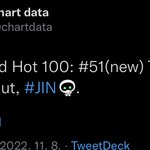 방탄 <b>진</b> 빌보드 핫백51위 미쳣