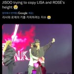 지수 VS <b>리사</b> 로제 키ㅋㅋ
