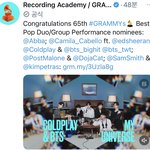 [드루와] 방까들아 BTS 3년연속 그래미<b>노미</b>됐다