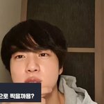 진에게 '시험 몇 번으로 찍을까요?' 질문했을 때.<b>jpg</b>