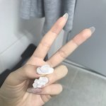 수능 끝난 기념으로 네일팁 <b>붙임</b>