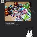 [댓글부탁해] 가족끼리 카톡한거 어떰 튜브가 <b>엄마</b>고 어피치가 <b>동생</b>임