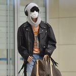 뷔 공항 입국
