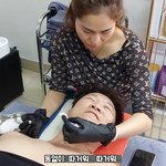 베트남 스파에서 피부