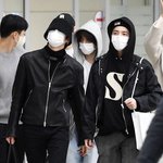 오늘의 투바투 공항 도착