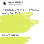[NCT드림] 얘<b>드랑</b> 우리 일본 틱톡 노래 7위양…짱ㅜ