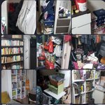 [<b>힘듬</b>] 책,옷,음식물 쌓아놓고사는와이프