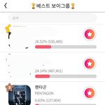 [펜타곤] 3위다!