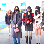 [이상형] 르세라핌 <b>출국</b>길 예삐예삐