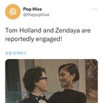 헐  톰 홀랜드랑 <b>젠</b><b>다이아</b> 약혼함