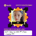 [뉴진스] 뉴진스 스포티파이 <b>연말정산</b>