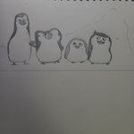 [19] 그림 마다가스카의 <b>펭귄</b> 그려보라길래 그려봤어